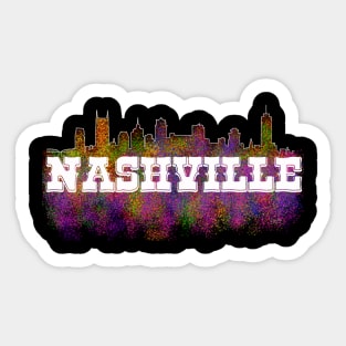 Nashville Skyline Sticker